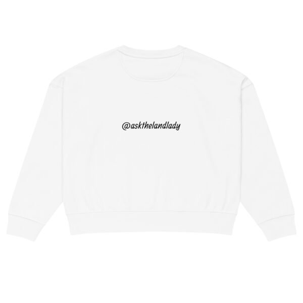 Women’s organic crew neck sweatshirt Duplex - Image 20