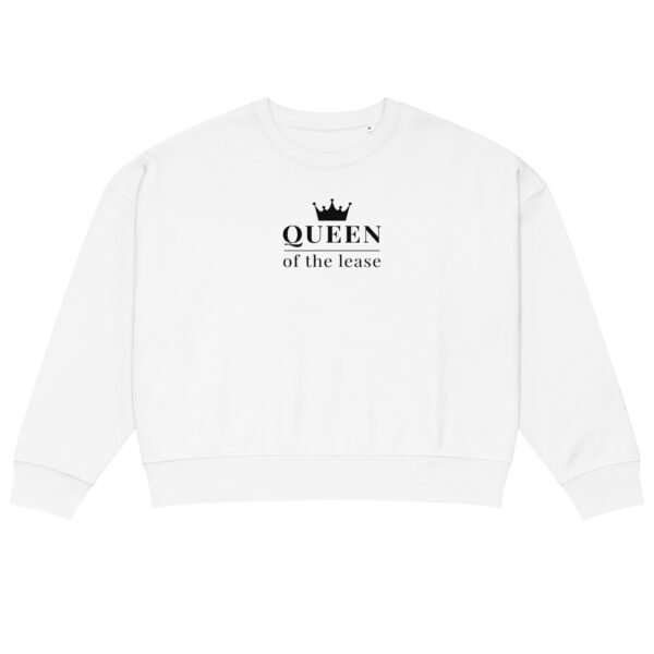 Women’s organic crew neck sweatshirt Queen - Image 18