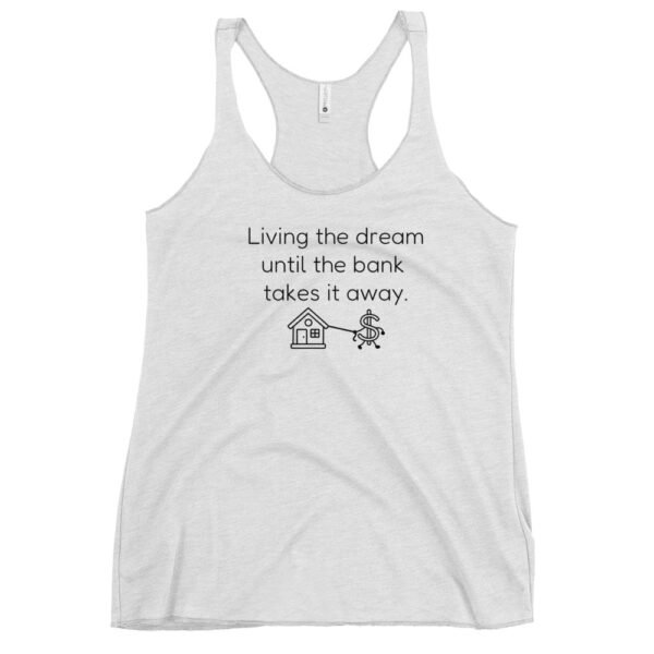 Women's Racerback Tank Bank takes it away - Image 24