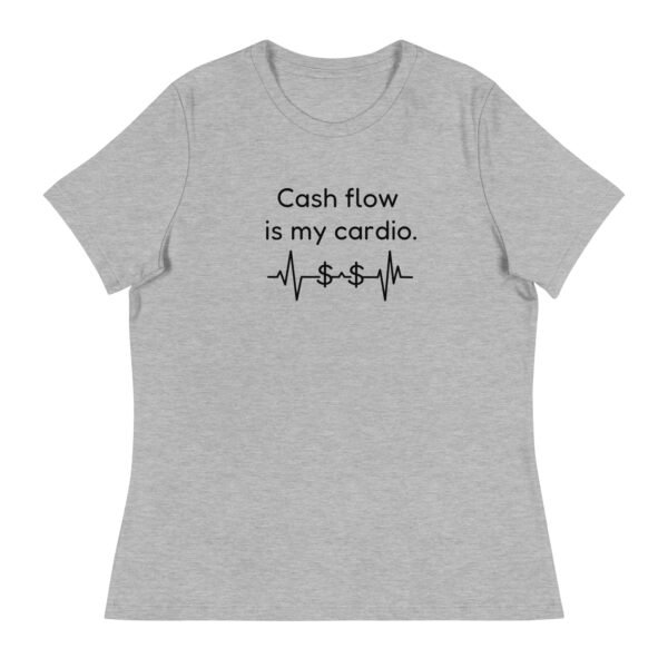 Women's Relaxed T-Shirt Cash Flow - Image 49