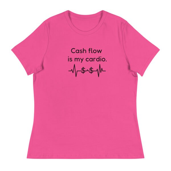 Women's Relaxed T-Shirt Cash Flow - Image 56