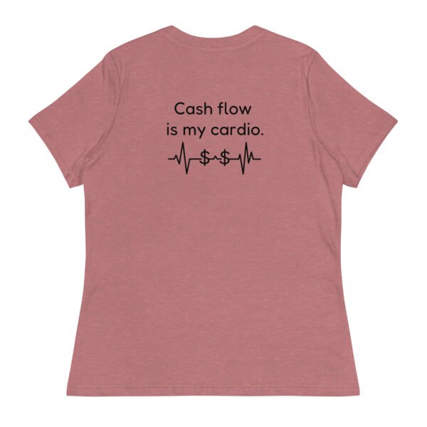 Women's Relaxed T-Shirt Cash Flow - Image 60