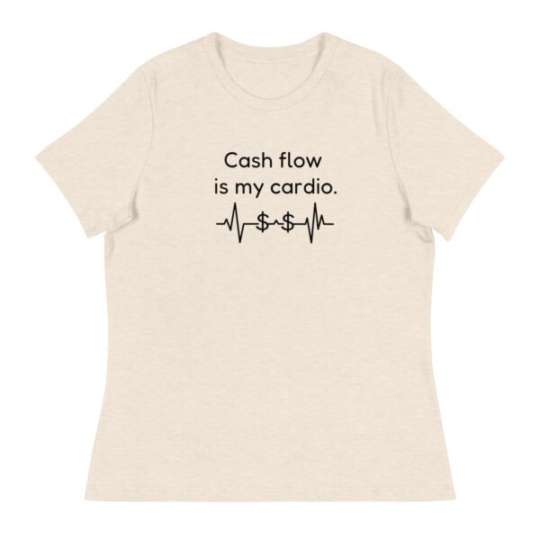 Women's Relaxed T-Shirt Cash Flow - Image 79