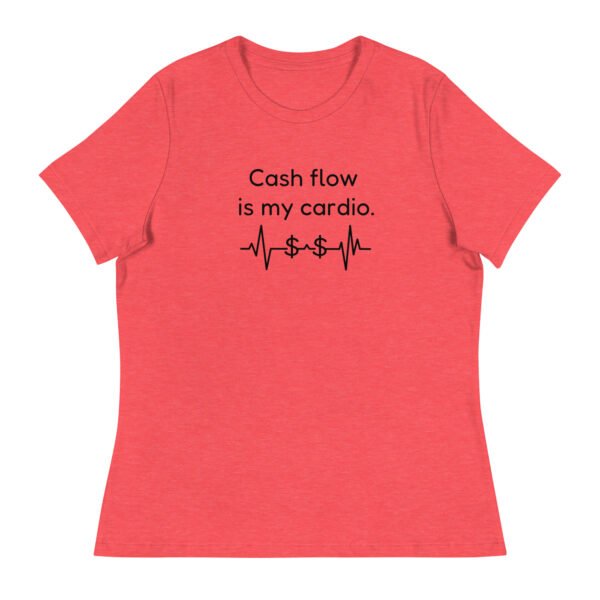 Women's Relaxed T-Shirt Cash Flow - Image 53