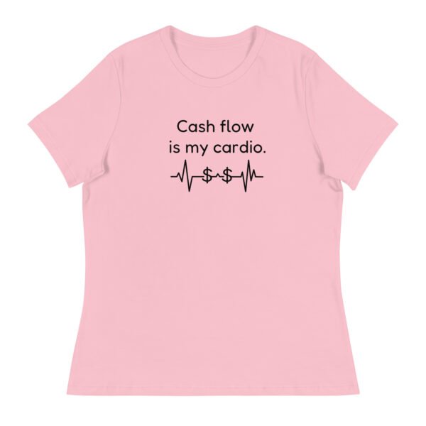 Women's Relaxed T-Shirt Cash Flow - Image 76