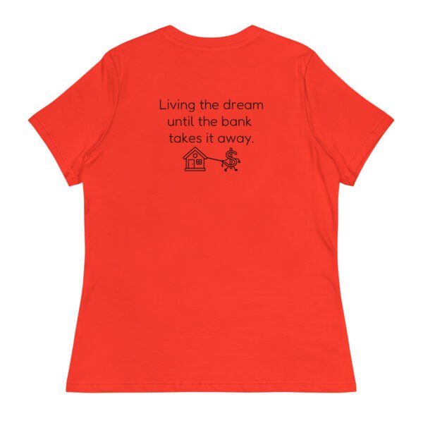 Women's Relaxed T-Shirt  Bank takes it away - Image 43