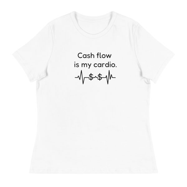 Women's Relaxed T-Shirt Cash Flow - Image 85